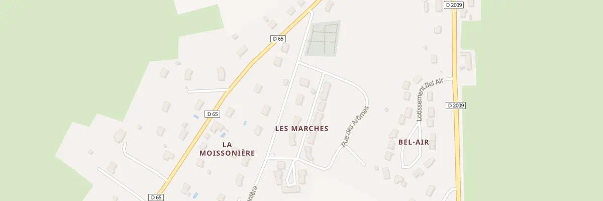 Plan du 232 Rue de la Moissonnière à Chemilly
