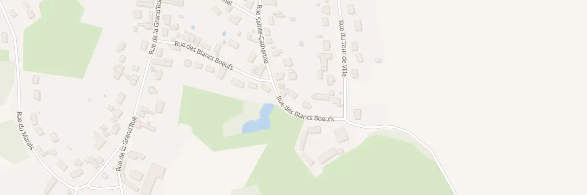 Plan du 5001 Rue des Blancs Boeufs à Urvillers