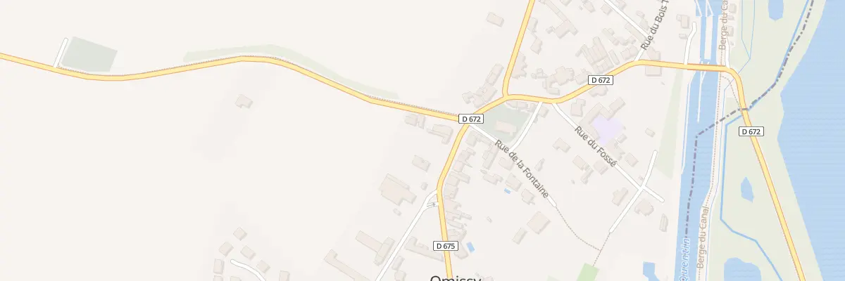 Plan du 4 Rue du Jeu de Battoir à Omissy