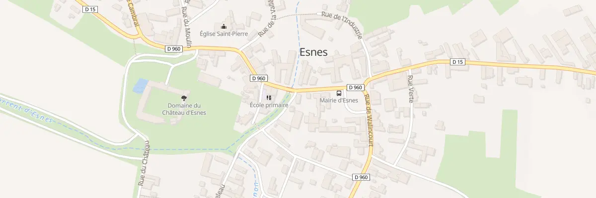 Plan du 2 Rue d’Outre l’Eau à Esnes