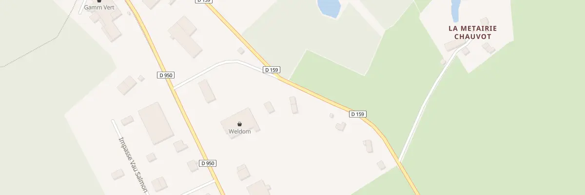 Plan du 450 Rte de Sauilly à Toucy