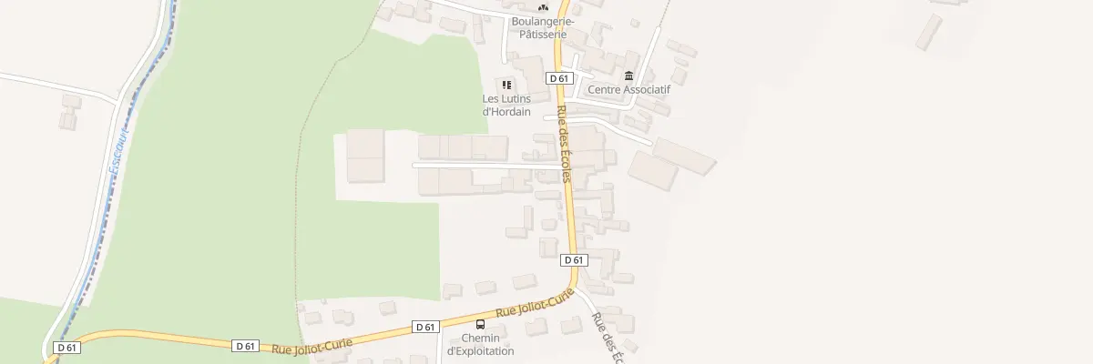 Plan du 17 Rue des Ecoles à Hordain