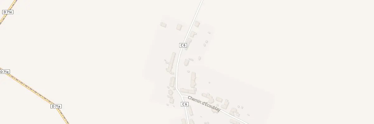 Plan du 18 Grande Rue aux Marêts