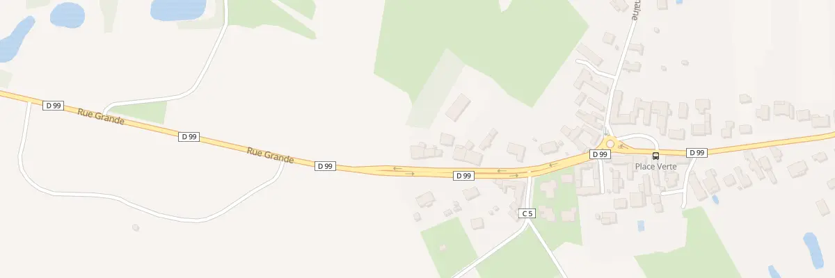 Plan du 1420 Rue Grande à Warlaing