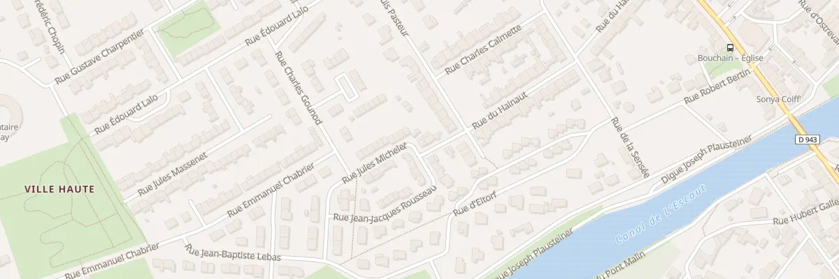 Plan du 330 Rue du Hainaut à Bouchain