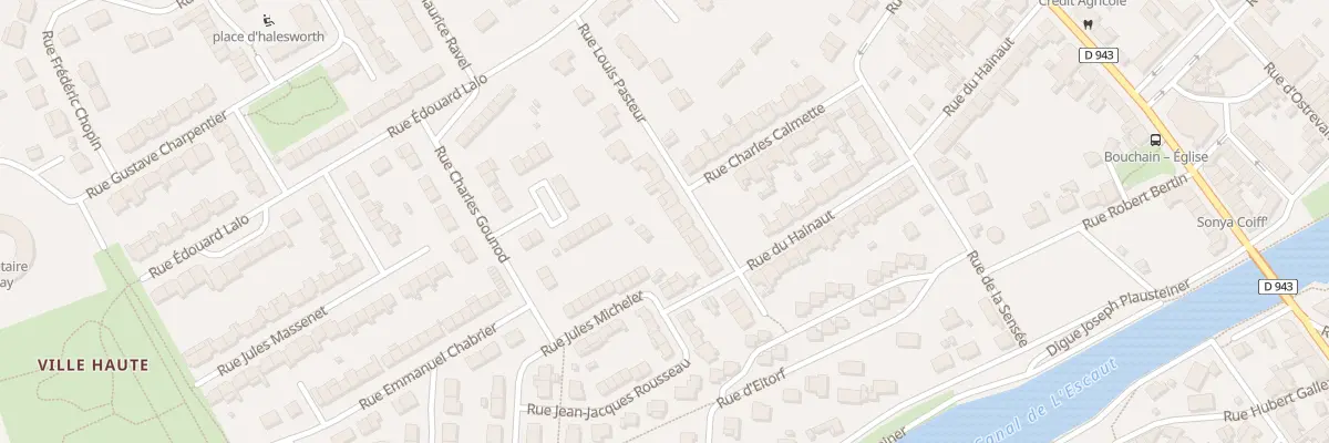 Plan du 187 Rue Louis Pasteur à Bouchain