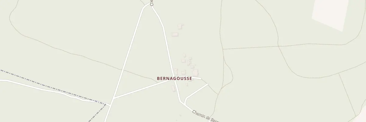 Plan du 3 Ham de Bernagousse à Barisis-aux-Bois
