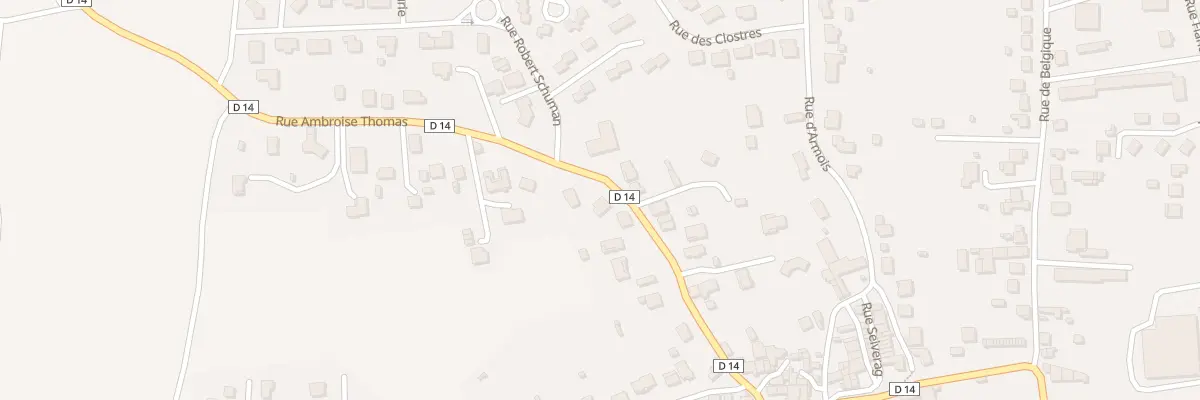 Plan du 21 Rue Ambroise Thomas à Sainte-Florine