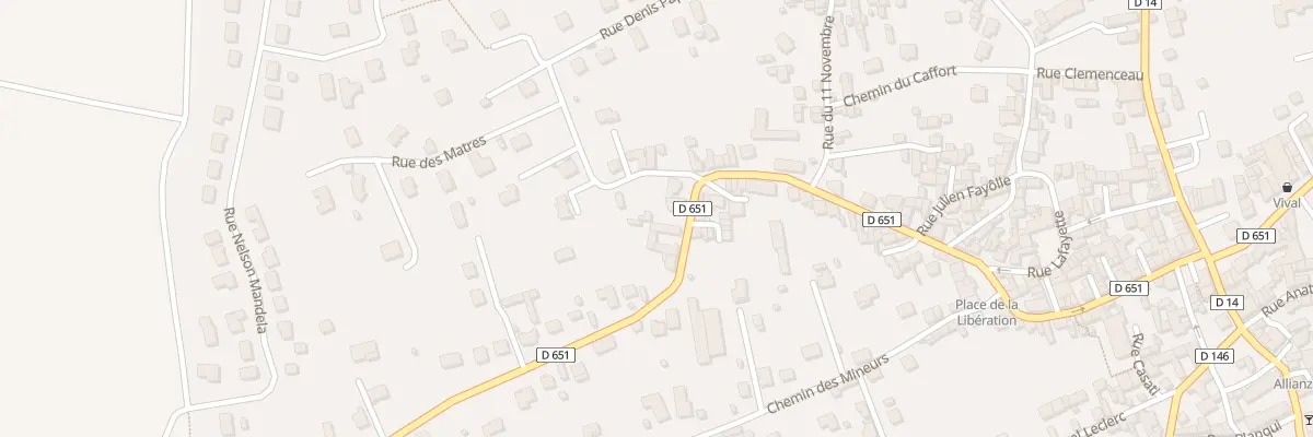 Plan du 24 Rue Emile Roux à Sainte-Florine