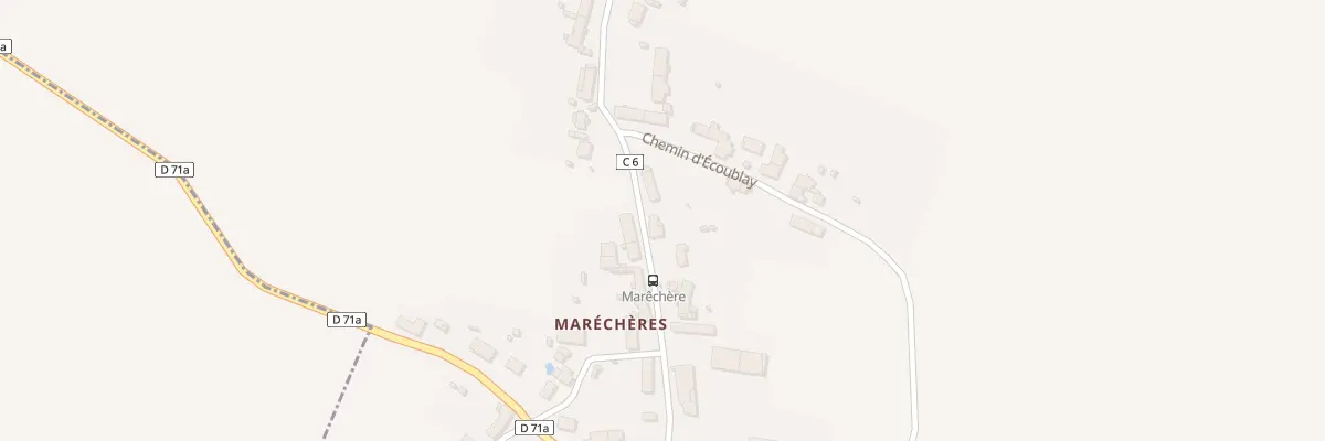 Plan du 12 Grande Rue aux Marêts
