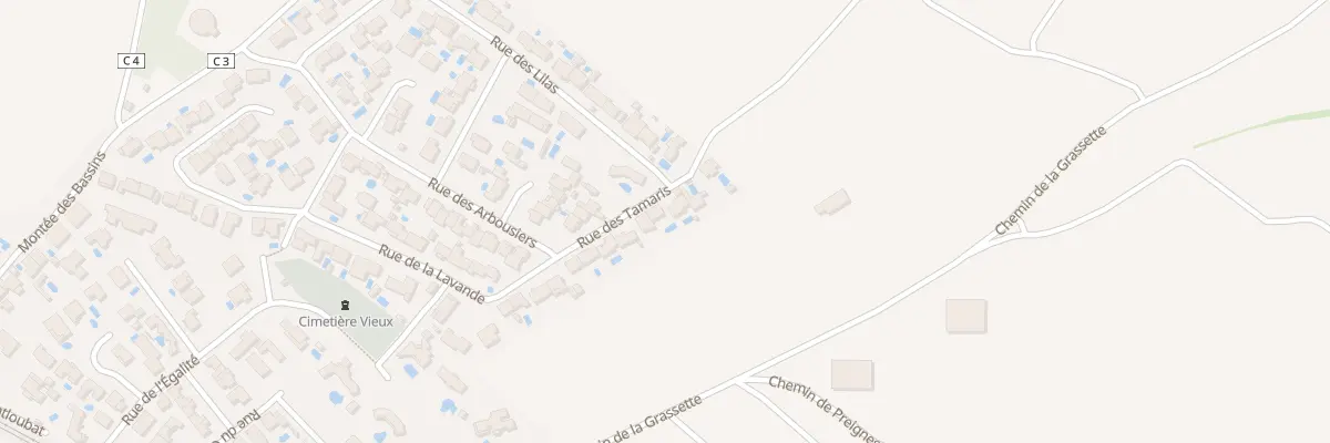 Plan du 7 Rue des Tamaris à Cers