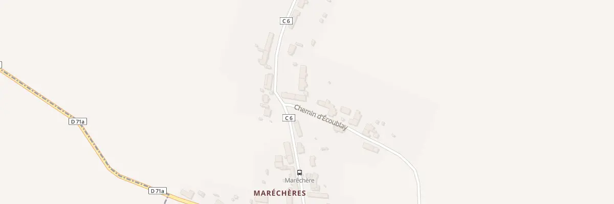 Plan du 3 Che d’Ecoublay aux Marêts
