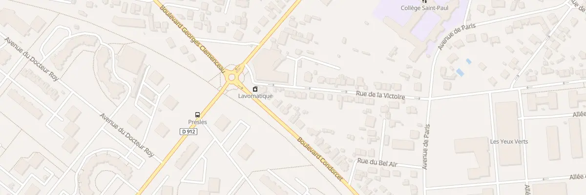 Plan du 33 Rue de la Victoire à Soissons