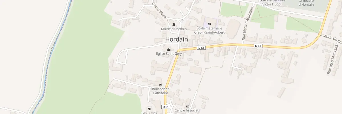 Plan du 3 Rue des Ecoles à Hordain