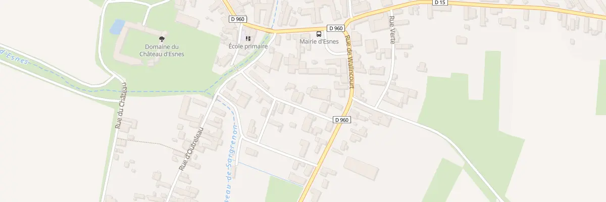 Plan du 4 Rue des Fontaines à Esnes