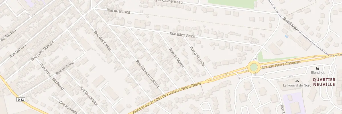 Plan du 24 Rue du Maroc à Saint-Quentin