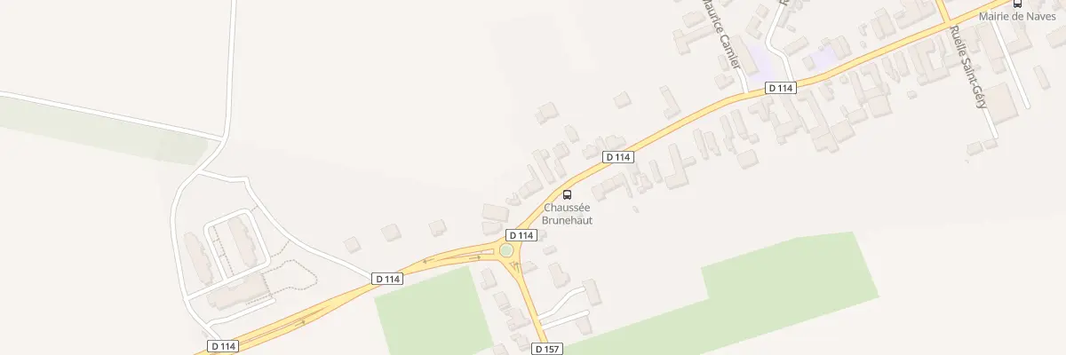 Plan du 7 Chs Brunehaut à Naves