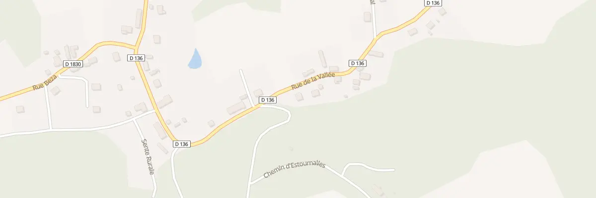 Plan du 25 Rue de la Vallée à Crécy-au-Mont
