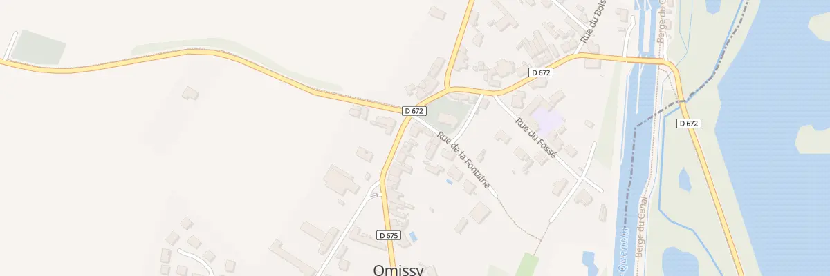 Plan du 1B Rue du Jeu de Battoir à Omissy