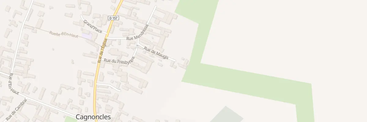 Plan du 3 Rue de Maugis à Cagnoncles