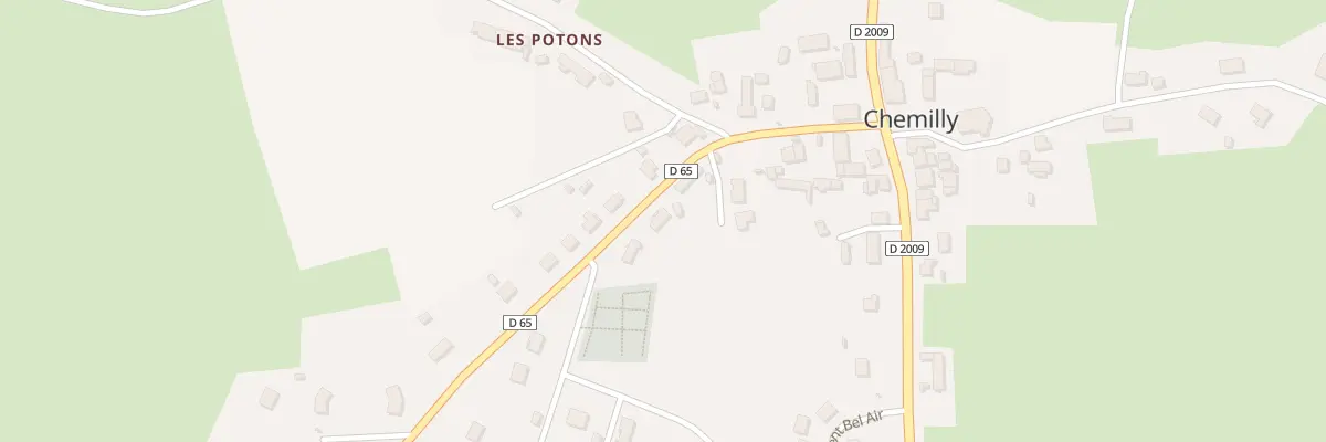 Plan du 36 Rue de la Moissonnière à Chemilly