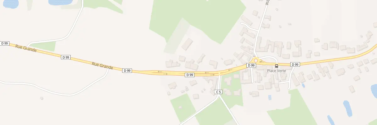 Plan du 1380 Rue Grande à Warlaing