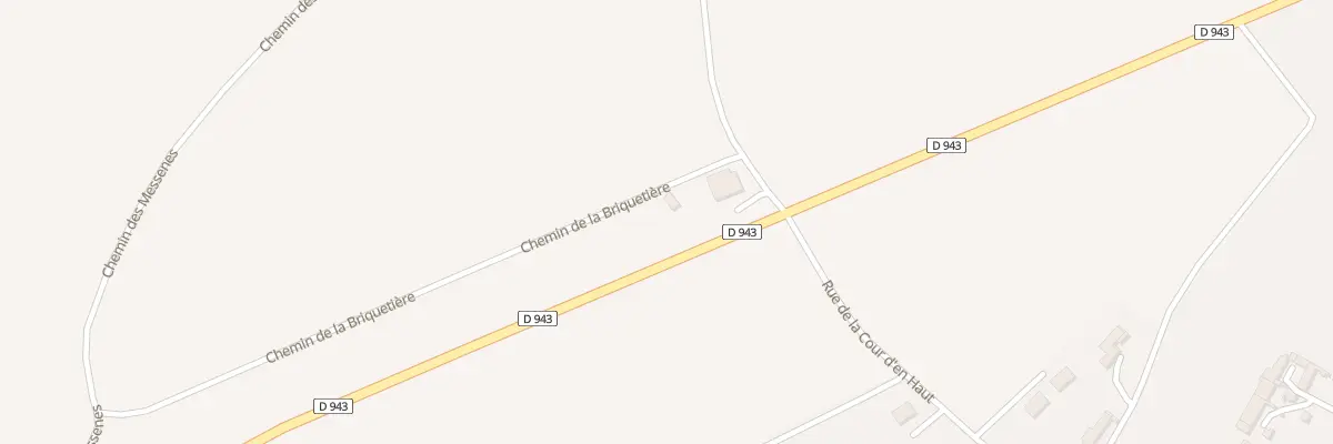Plan du 9001 La Briquetiere à Béon