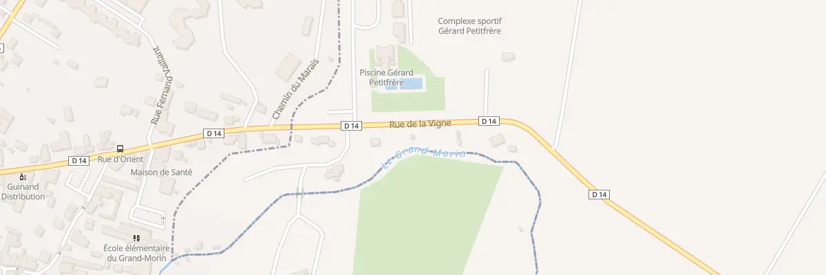 Plan du 1B Rue de la Vigne à Saint-Martin-des-Champs