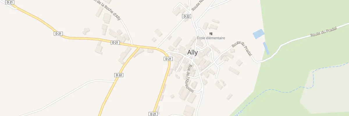 Plan du 5039 Le Bourg à Ally