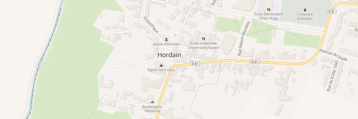 Plan du 2 Rue de l’Egalité à Hordain