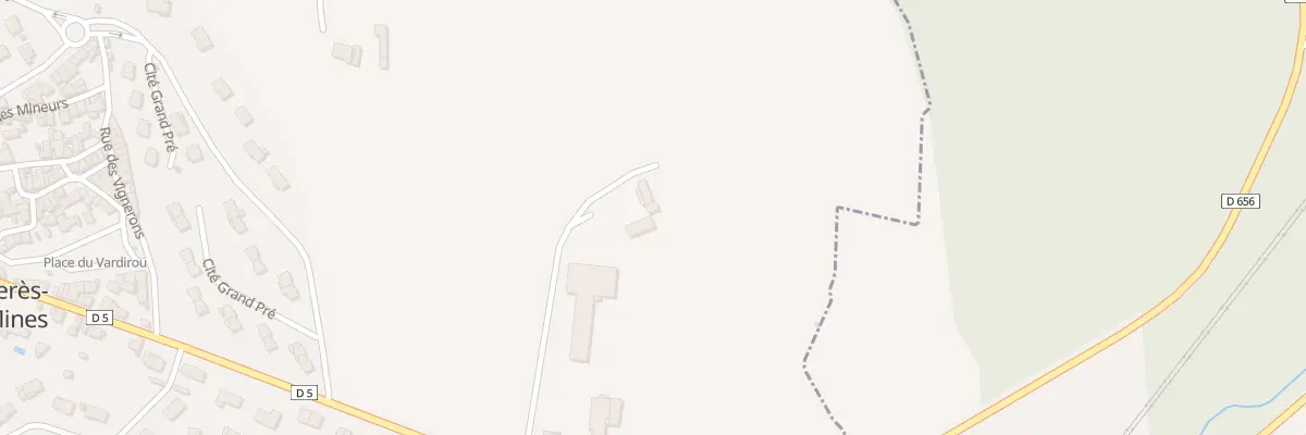 Plan du 4A Rue du Vingt Mai 1952 à Frugerès-les-Mines