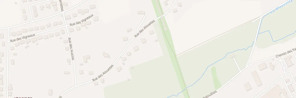 Plan du 24 Rue des Alouettes à Soucy