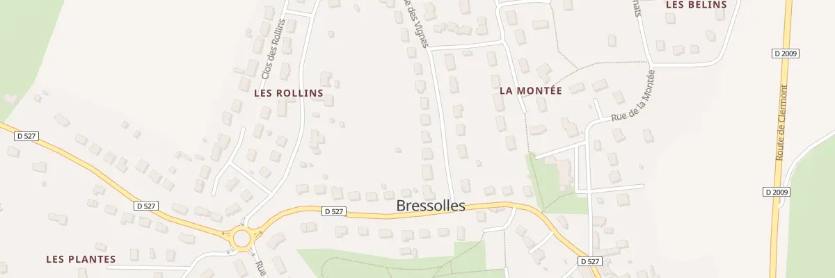 Plan du 5 Rue des Vignes à Bressolles
