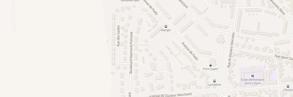 Plan du 18 Rue du Géneral Mangin à Soissons