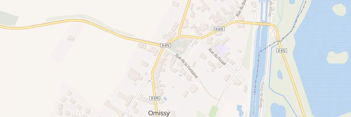 Plan du 2 Rle de la Fontaine à Omissy