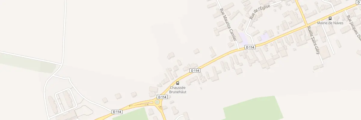 Plan du 13 Chs Brunehaut à Naves