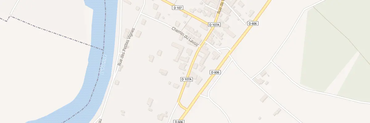 Plan du 23 Rue de la République à Villevallier