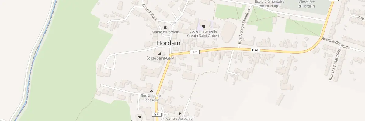Plan du 1 Rue de l’Egalité à Hordain