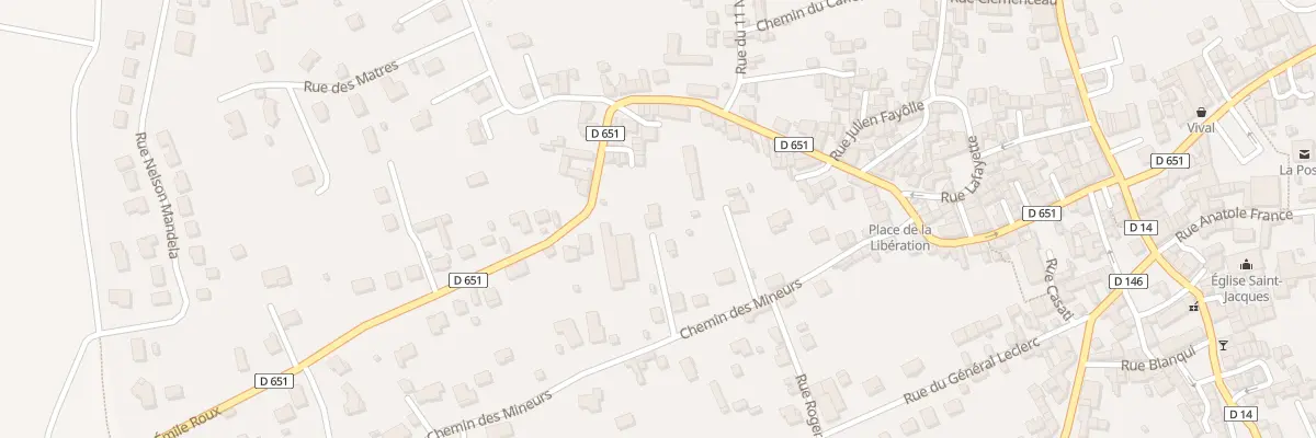 Plan du 20B Che des Mineurs à Sainte-Florine