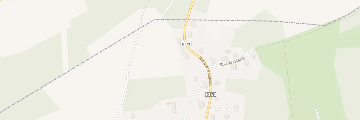 Plan du 13 Rue Jean Petitjean à Bernoy-le-Château