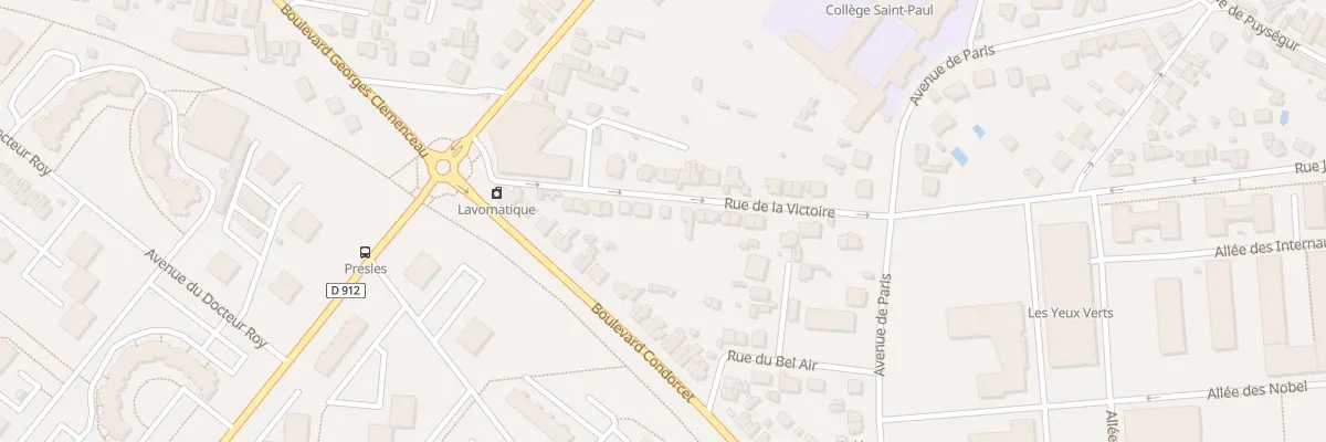 Plan du 23B Rue de la Victoire à Soissons