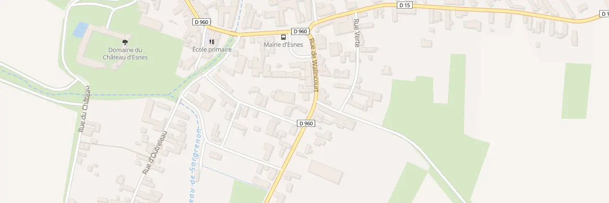 Plan du 7 Rue de Walincourt à Esnes