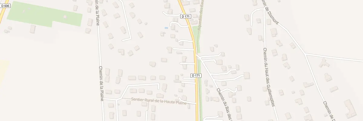 Plan du 60 Rte de Véron à Rosoy