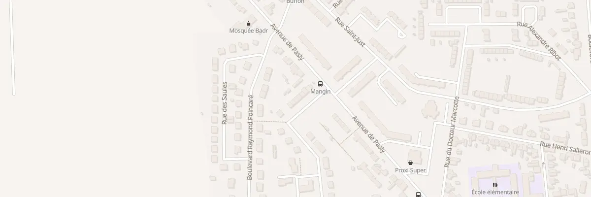 Plan du 10 Rue du Général Mangin à Soissons