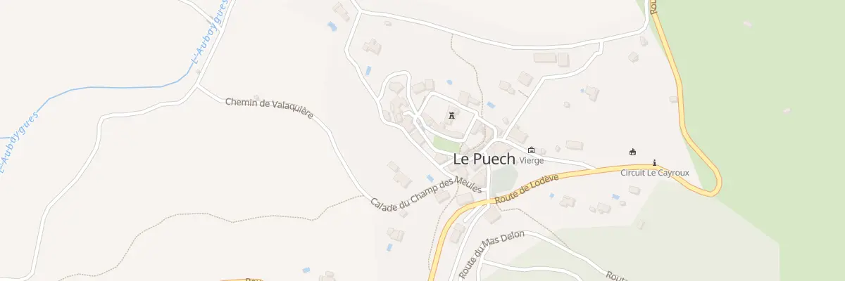 Plan du 59 Rue du Four au Puech