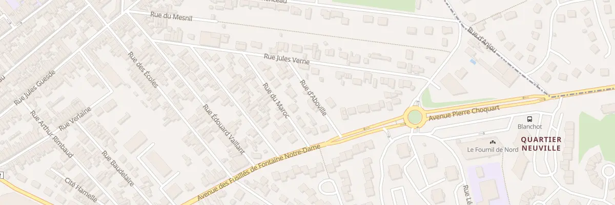 Plan du 8 Rue d’Abboville à Saint-Quentin