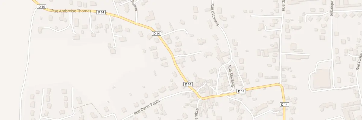 Plan du 28 Rue Ambroise Thomas à Sainte-Florine