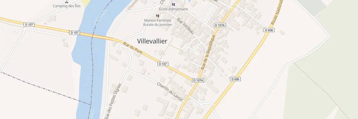 Plan du 5 Rle des Chaumiers à Villevallier