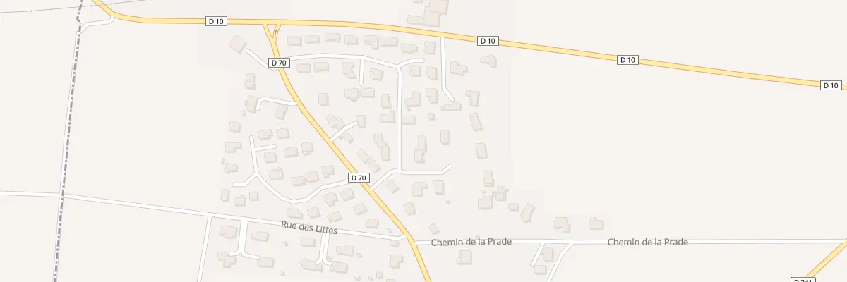 Plan du 10 Lot les Charmes à Bouzel