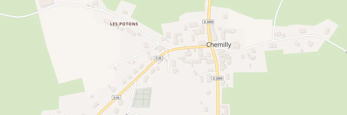 Plan du 56 Rte des Vignes à Chemilly